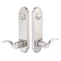 Emtek - 2-PT Lock Key in Knb/Lvr Dbl Cyl, Annapolis Plate, Providence Knob, US4 - Satin Brass