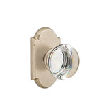 Concealed, Privacy, No.1 Rosette, Providence Crystal Knob, FB
