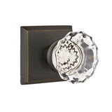Concealed, Privacy, No.6 Rosette, Astoria Clear Knob, FB