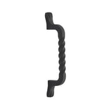 Emtek - Concealed Surface Mount, Pull, 8'' San Carlos, FBS - Flat Black Steel