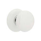 Dummy, Porcelain Rosette, Ice White Knob, US10B