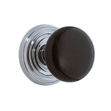 Passage, Regular Rosette, Ebony Knob, US10B