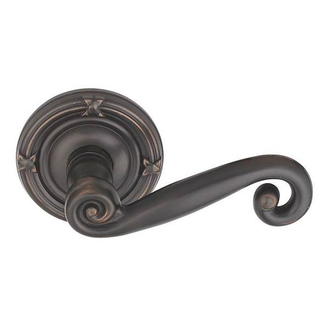 Concealed, Passage, Ribbon and Reed Rosette, Rustic Lever, US10B