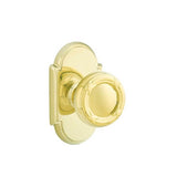 Concealed, Passage, No.8 Rosette, Ribbon and Reed Knob, US10B