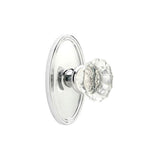 Passage, Oval Rosette, Astoria Crystal Knob, US10B