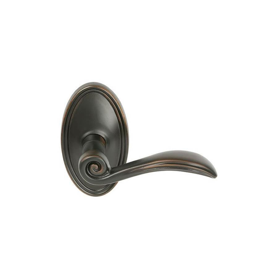 Concealed, Passage, Oval Rosette, Elan Lever, US10B