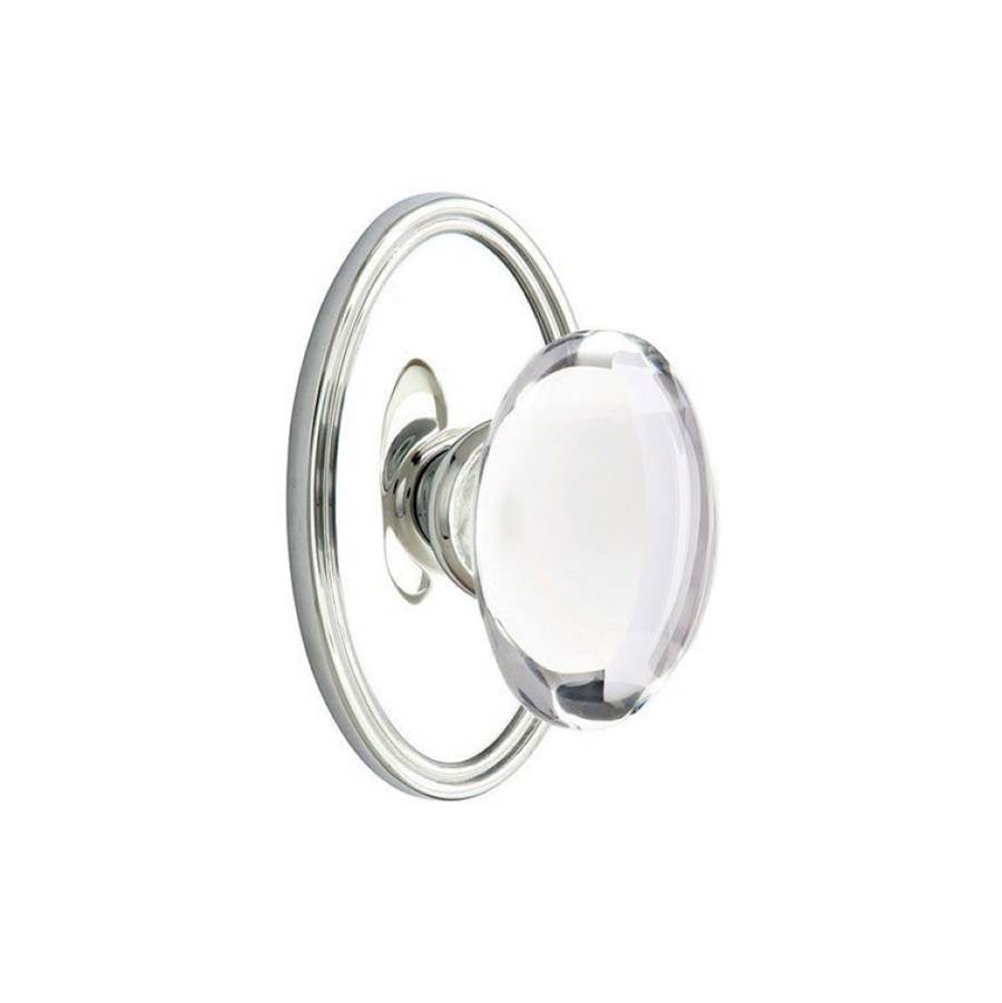 Concealed, Privacy, Oval Rosette, Hampton Knob, US10B