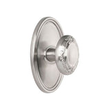 Concealed, Privacy, Oval Rosette, Victoria Knob, US10B