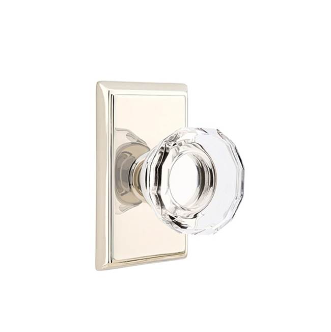 Dummy, Rectangular Rosette, Lowell Crystal Knob, US10B