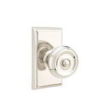 Concealed, Passage, Rectangular Rosette, Waverly Knob, US10B