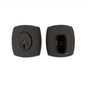 Emtek - Weiser Keyway, Urban Modern Deadbolt, Single Cylinder, US10B - Oil Rubbed Bronze