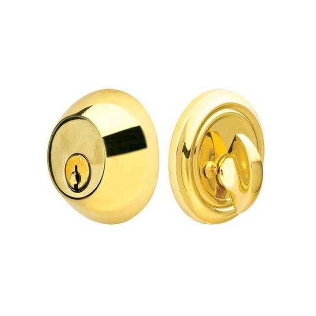Emtek - DeadBlt, Sgl, Brass, US4 - Satin Brass