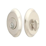 Emtek - Deadblt, Dbl, Saratoga US4 - Satin Brass