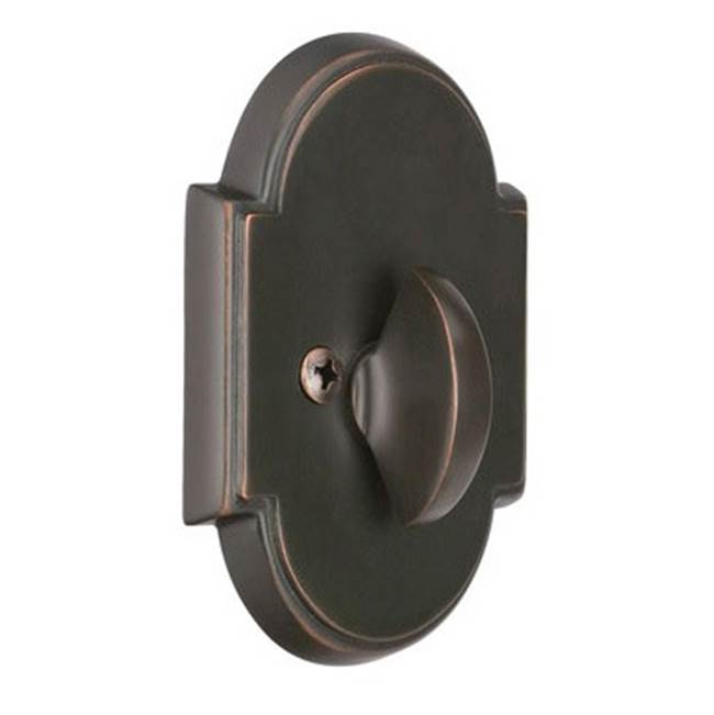 Emtek - No.8 Deadbolt, Sgl Sided, US4 - Satin Brass