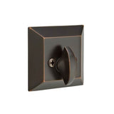 Emtek - Brass Quincy Rosette Deadbolt, Sgl Sided, US4 - Satin Brass