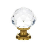 Emtek - Diamond Cabinet Knob, 1'', US7 - French Antique