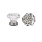 Emtek - Old Town Glass Cabinet Knob, 1'', US7 - French Antique