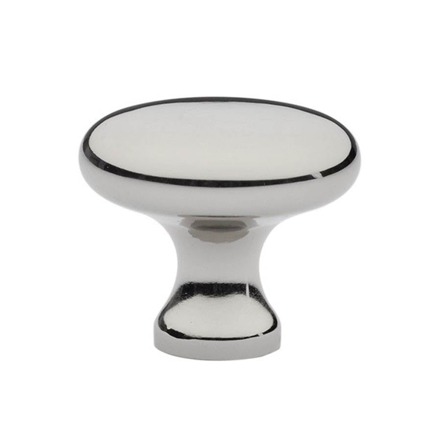 Emtek - Cabinet Knob, Brass Providence, 1'', US14 - Polished Nickel