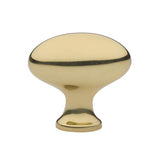 Emtek - Cabinet Knob, Brass Egg, 1'', US3NL - Unlacquered Brass