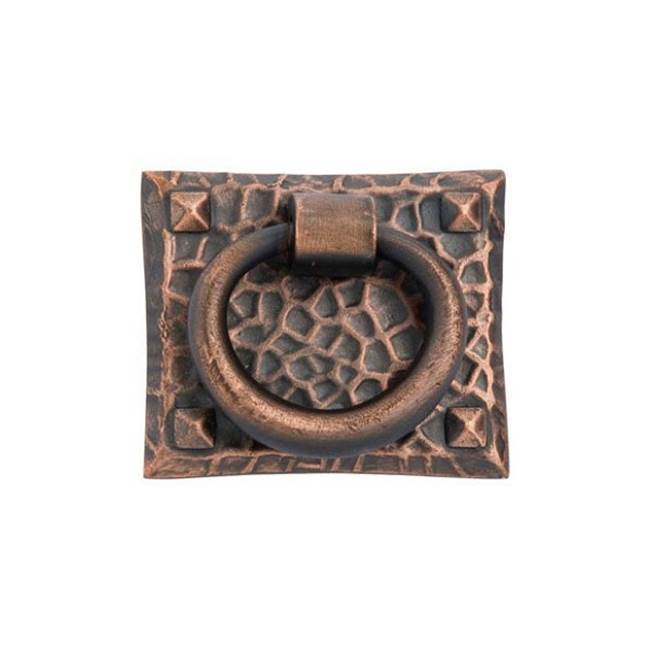 Emtek - Small Hammered Ring Pull, US10B - Oil Rubbed Bronze
