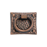 Emtek - Small Hammered Ring Pull, US10B - Oil Rubbed Bronze