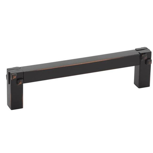 Emtek - Mortise and Tenon Pull, 3'' C-C, US10B - Oil Rubbed Bronze