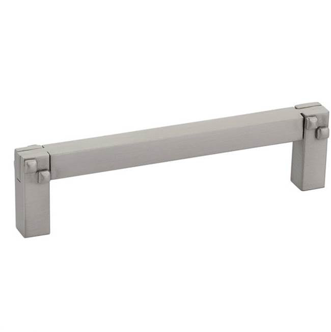 Emtek - Mortise and Tenon Pull, 3-1/2'' C-C, US15 - Satin Nickel