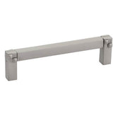 Emtek - Mortise and Tenon Pull, 3-1/2'' C-C, US15 - Satin Nickel