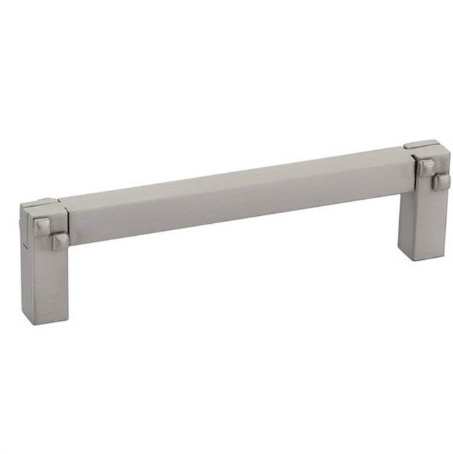 Emtek - Mortise and Tenon Pull, 3-1/2'' C-C, US15 - Satin Nickel