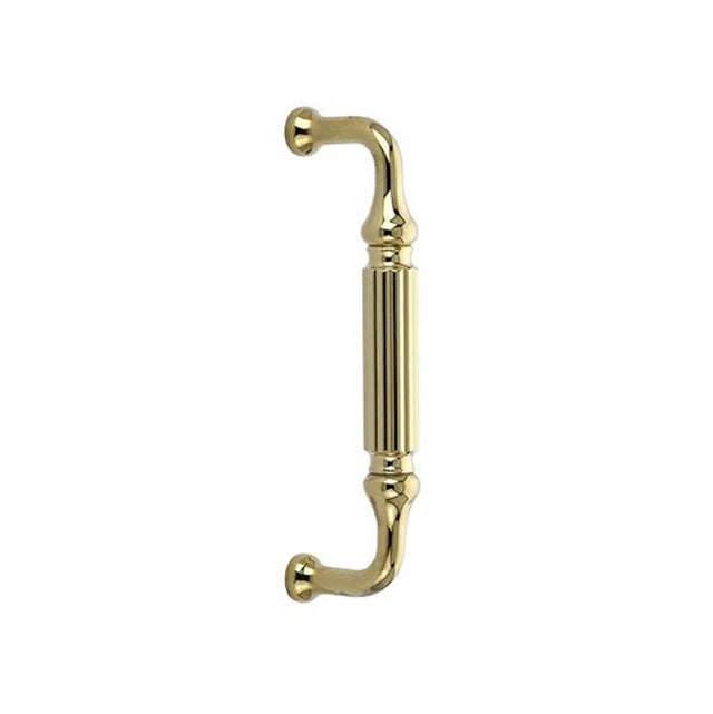 Emtek - Back to Back 8'' Door Pull, Knoxville, US3NL - Unlacquered Brass