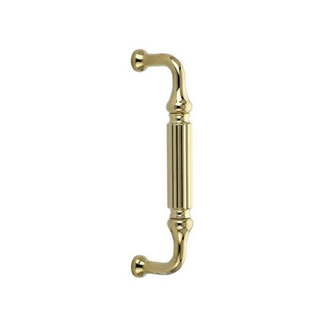 Emtek - Concealed Surface Mount, 8'' Door Pull, Knoxville US3 - Polished Brass