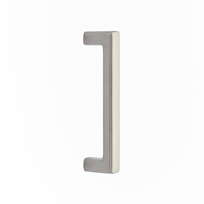 Emtek - Concealed Surface Mount, 8'' Door Pull, Wilshire Style, US14 - Polished Nickel