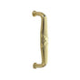 Emtek - Back to Back 8'' Door Pull, Ribbon and Reed, US3NL - Unlacquered Brass