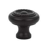 Emtek - Cabinet Knob, Brass Rope, 1-1/4'', US10B - Oil Rubbed Bronze