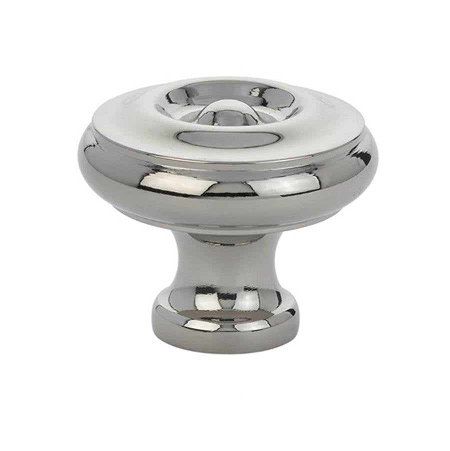 Emtek - Cabinet Knob, Waverly, 1'', US14 - Polished Nickel