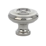Emtek - Cabinet Knob, Waverly, 1'', US14 - Polished Nickel