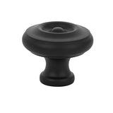 Emtek - Cabinet Knob, Waverly, 1'', US19 - Flat Black