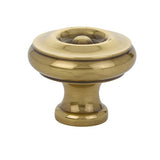 Emtek - Cabinet Knob, Waverly, 1'', US7 - French Antique