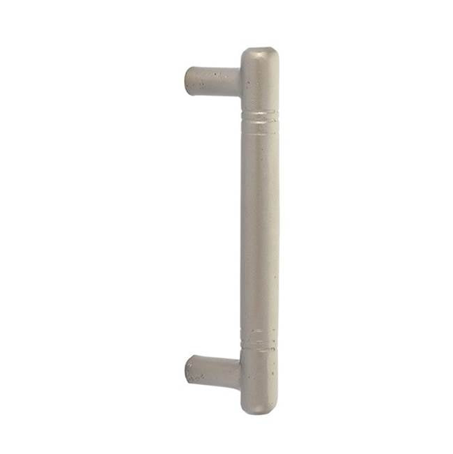 Emtek - Concealed Surface Mount, Bronze Nunez 8'' Pull, TWB - Tumbled White Bronze