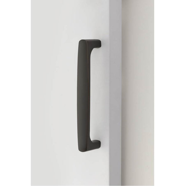 Emtek - Concealed Surface Mount, Urban Modern, 8'' Door Pull, US10B - Oil Rubbed Bronze