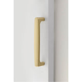 Emtek - Back to Back, Urban Modern, 8'' Door Pull, US4 - Satin Brass