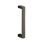 Emtek - Back to Back Rustic Modern Rectangular Bronze 8'' Pull, TWB - Tumbled White Bronze