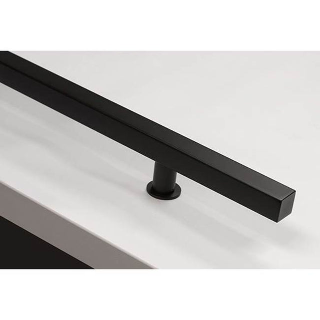 Emtek - Square 72 inch Door Pull, US19 - Flat Black