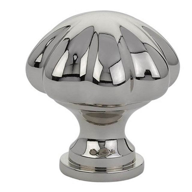 Emtek - Melon Cabinet Knob, 1-3/4'', US14 - Polished Nickel