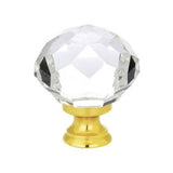 Emtek - Diamond Wardrobe Knob, 1-3/4'', US4 - Satin Brass