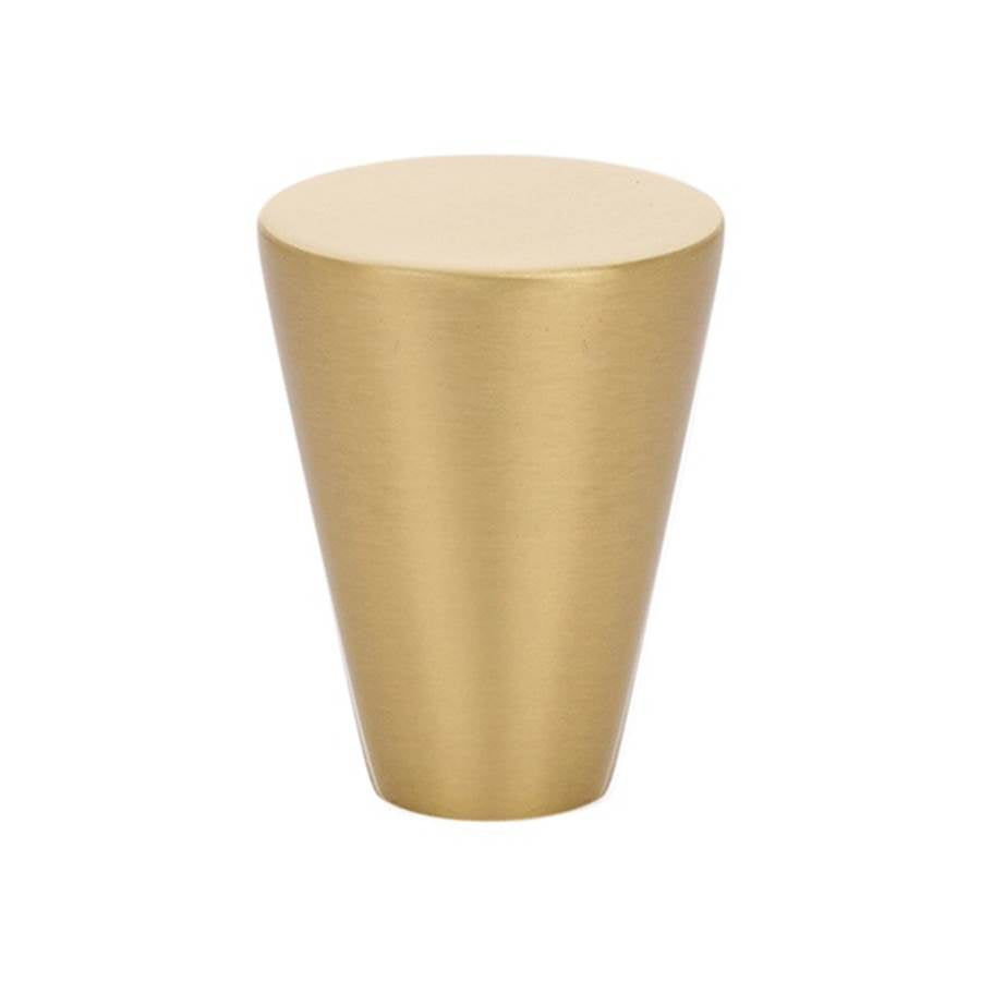 Emtek - Cone Knob, Large 1-1/8'', US3NL - Unlacquered Brass