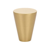 Emtek - Cone Knob, Large 1-1/8'', US3NL - Unlacquered Brass