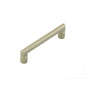 Emtek - Sandcast Bronze Rail Pull, 10'' C-C, TWB - Tumbled White Bronze