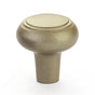 Emtek - Sandcast Bronze Barn Knob, 1-1/4'', TWB - Tumbled White Bronze