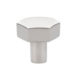 Emtek - Mod Hex Knob, Cabinet, 1-1/2'', US14 - Polished Nickel